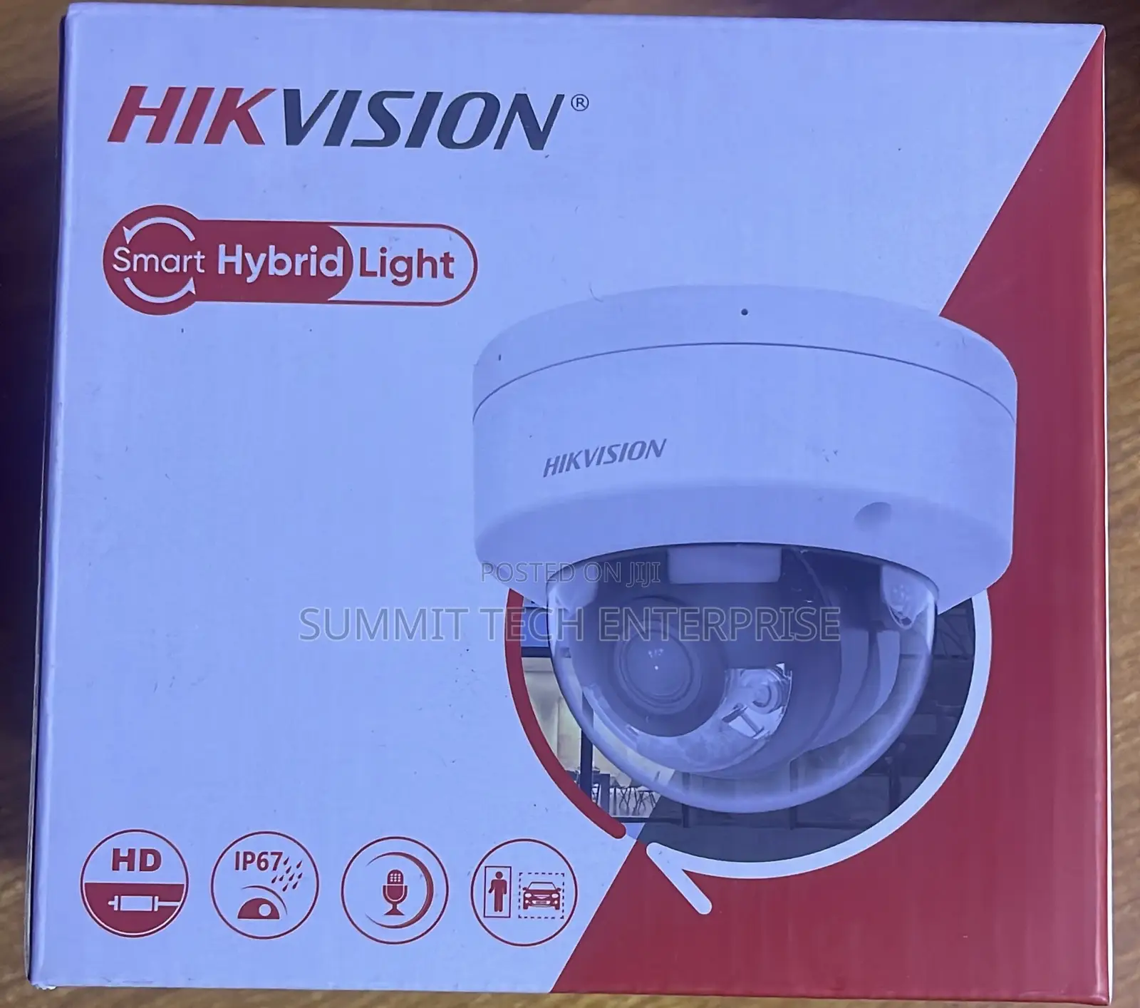 Hikvision 2mp Smart Hybrid Ip Dome Camera