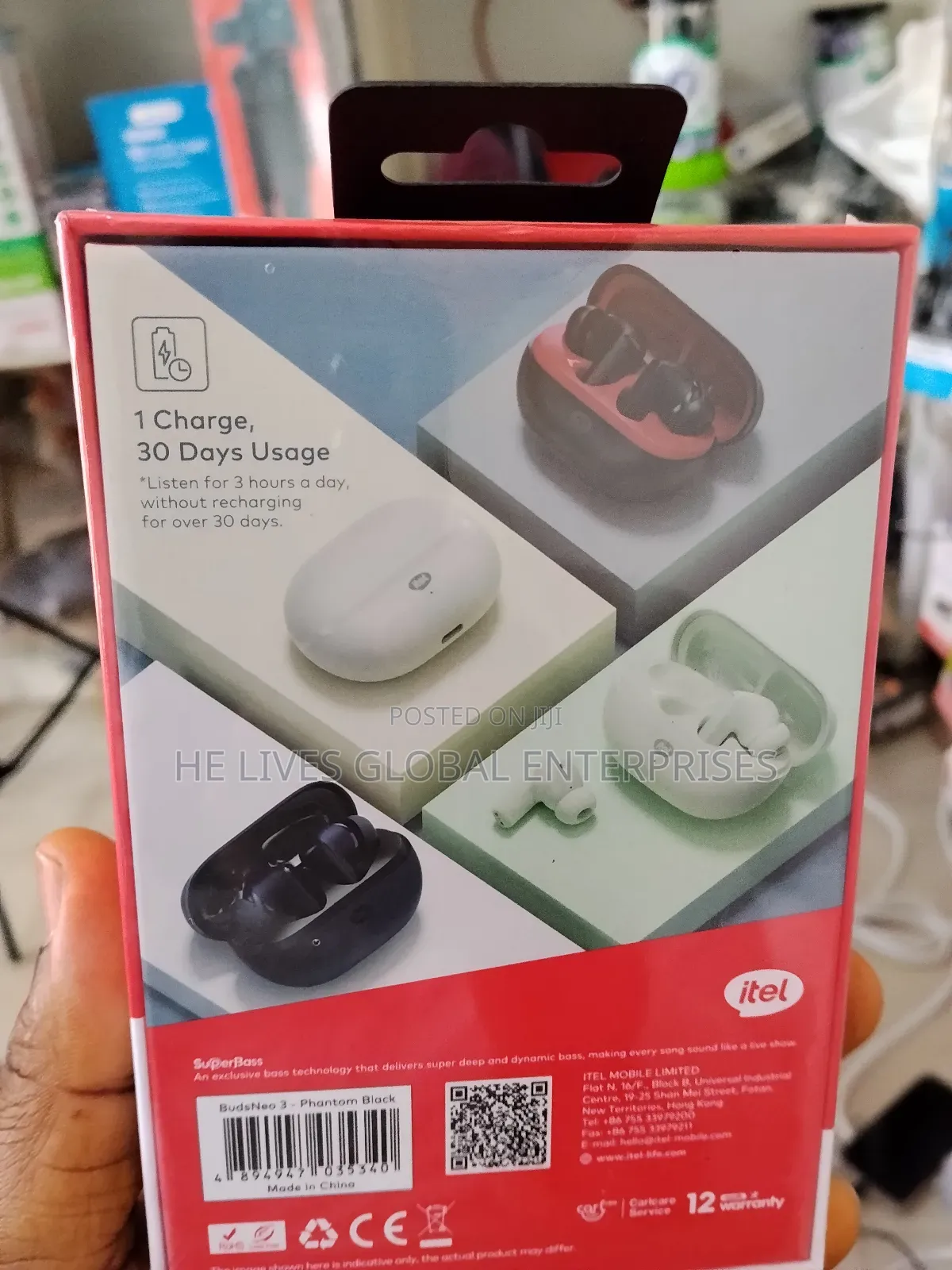Itel Budsneo 3