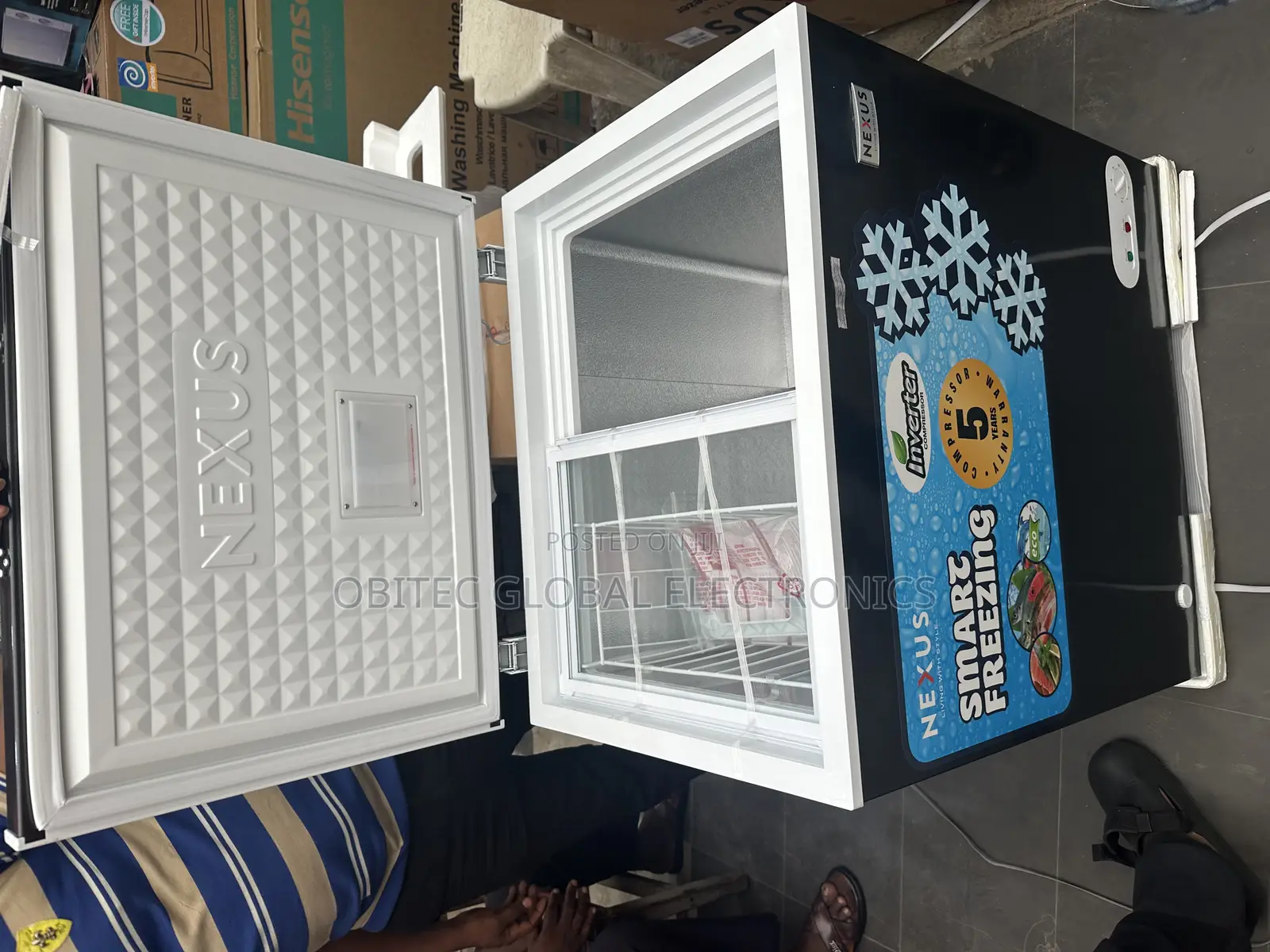 Nexus 162l Inverter Freezer