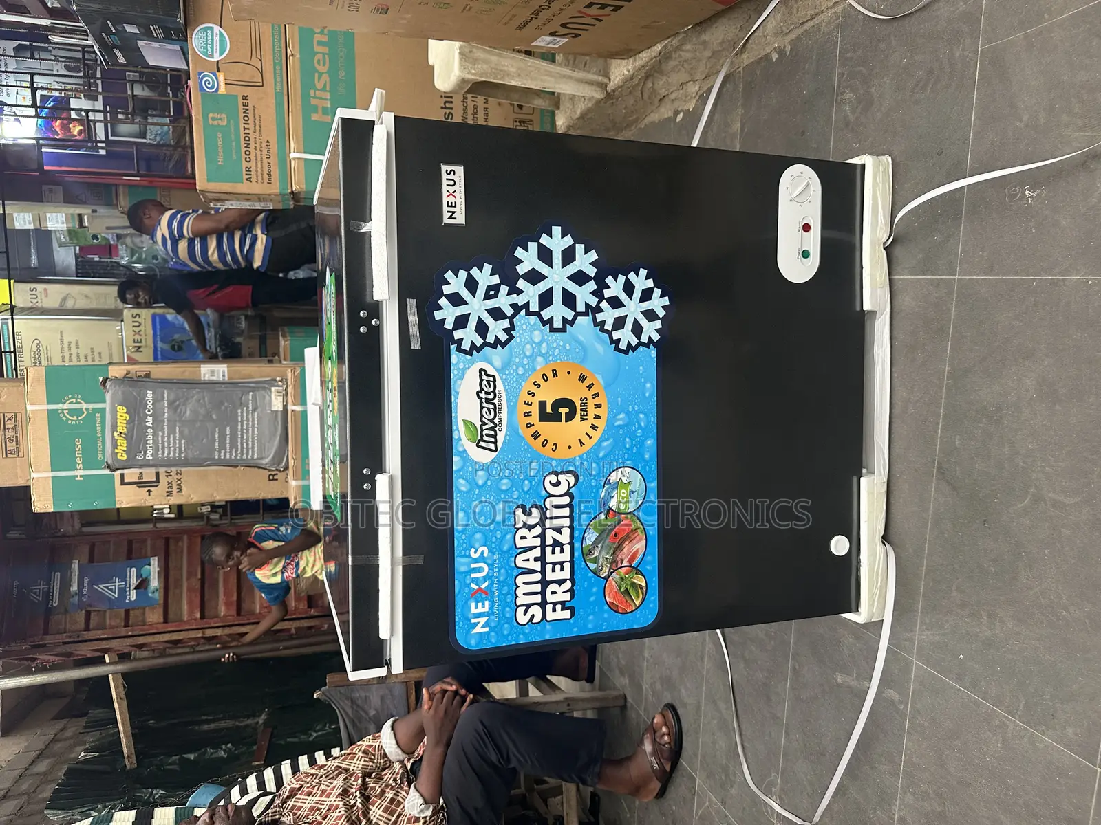 Nexus 162l Inverter Freezer