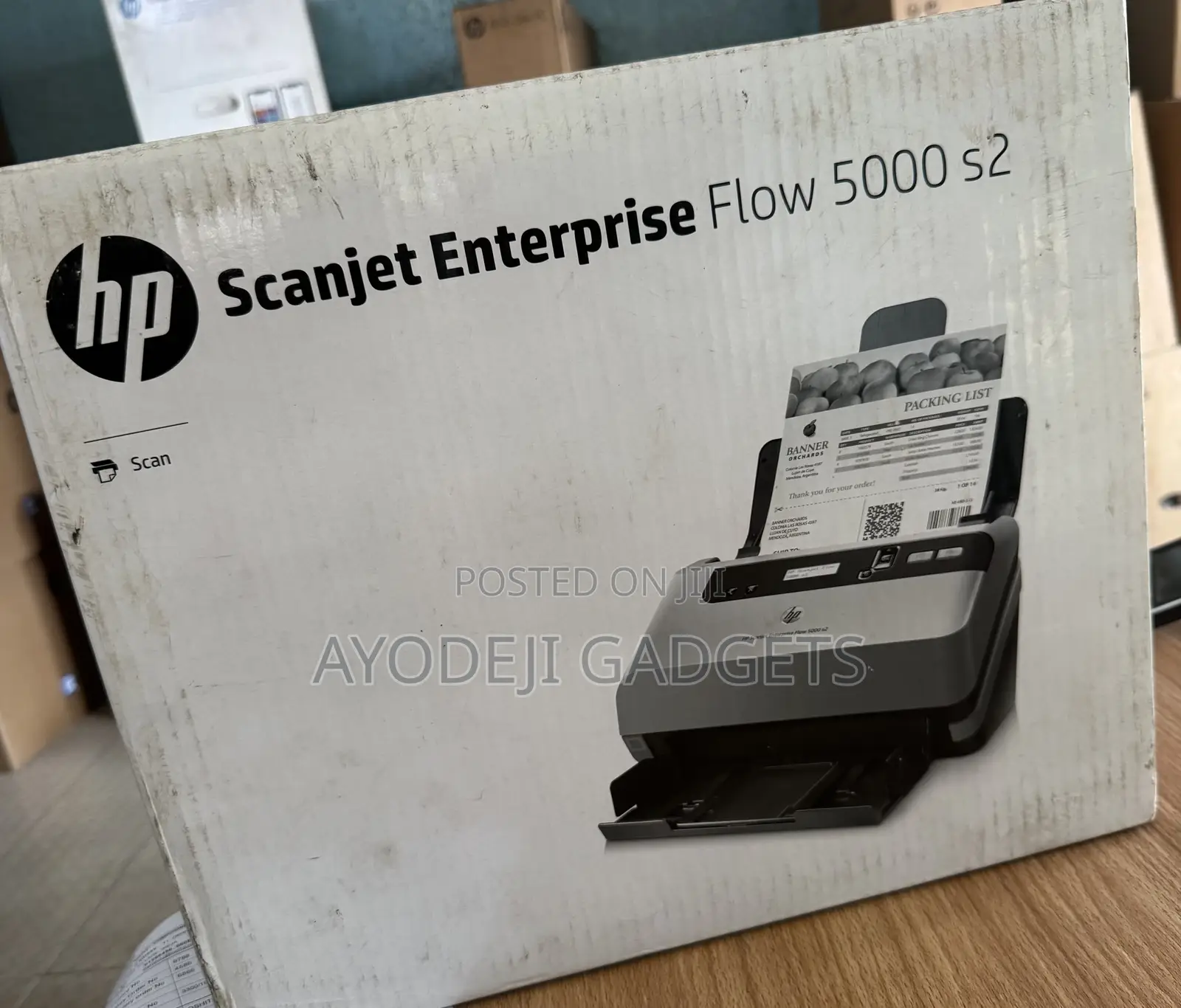 Hp Scanjet Enterprise Flow 5000s2 Scan