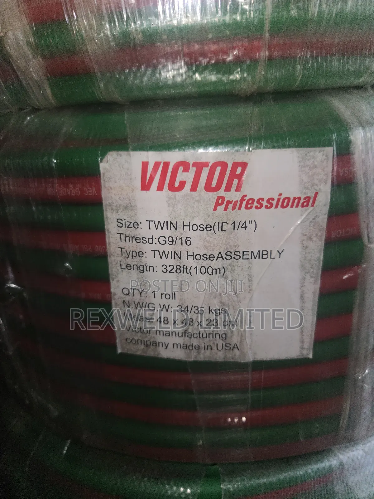 Victor Professional Grade-T Twin Hose