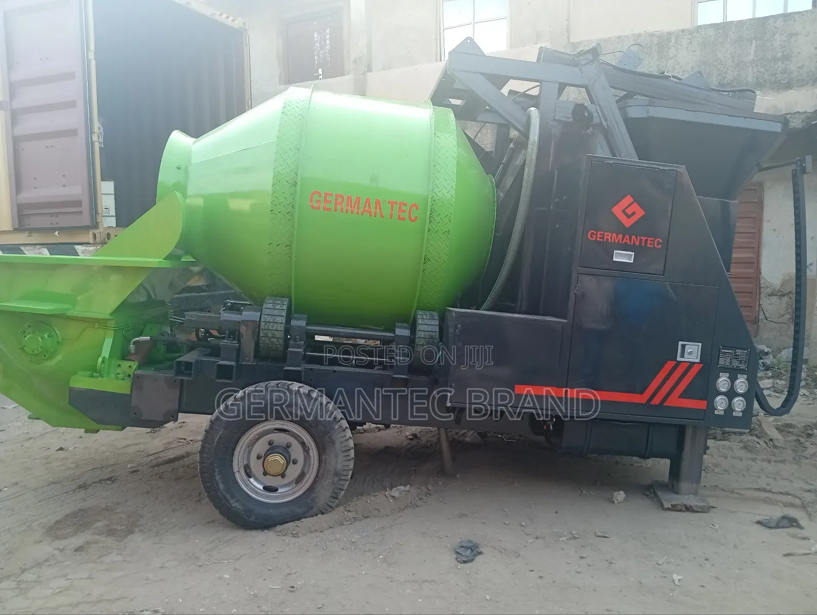 Concrete Mixer With Pump