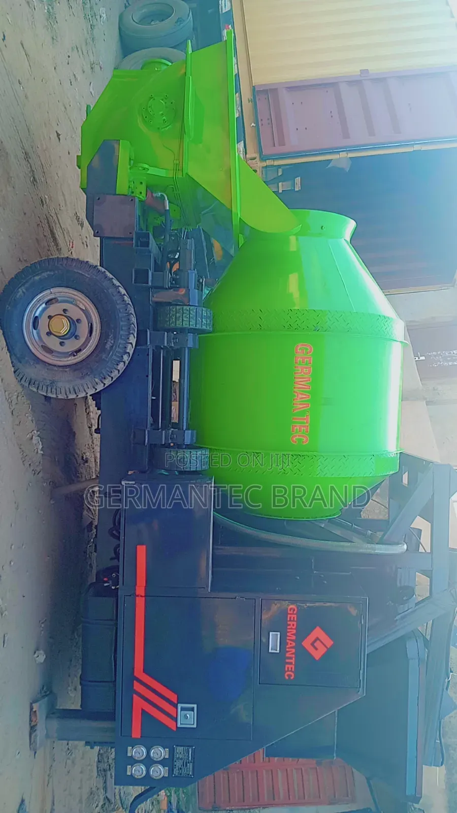 Concrete Mixer With Pump