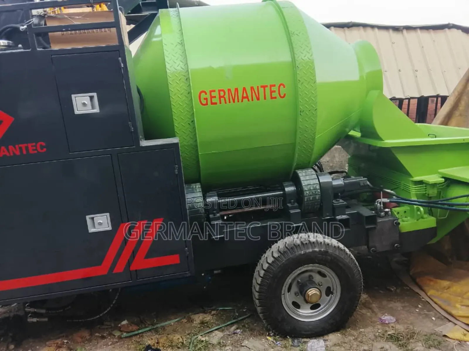 Concrete Mixer With Pump
