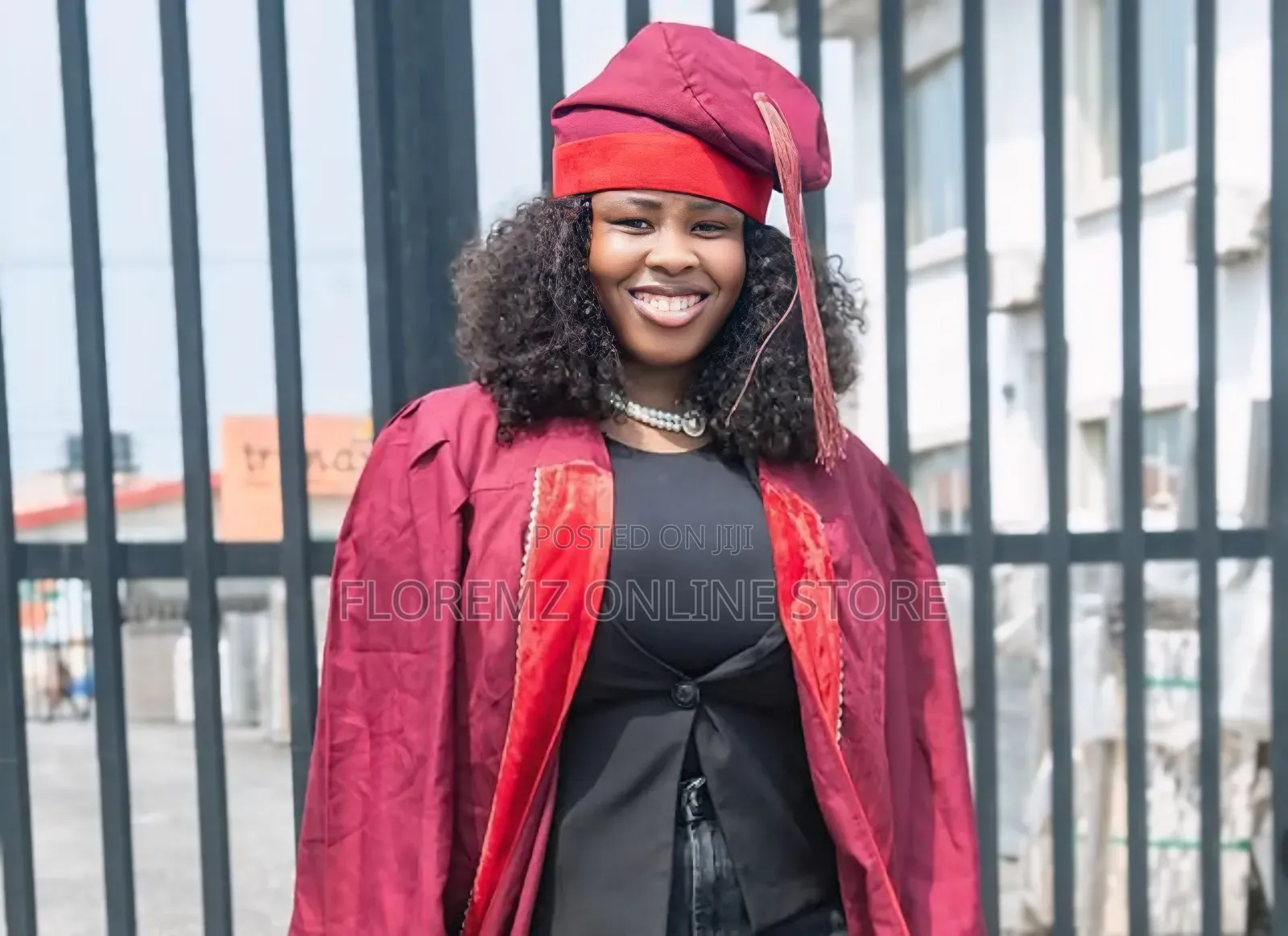 Rent a Wine and Red Graduation / Convocation Gown for Your Ceremony