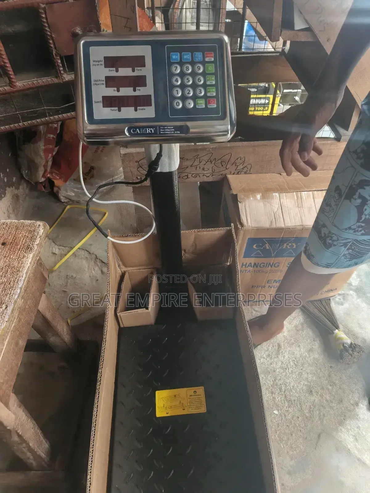 100kg Original Camry Gas Scale