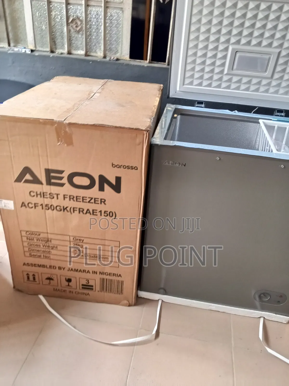 Aeon 150l Deep Chest Freezer With Adjustable Thermostat – Frae150
