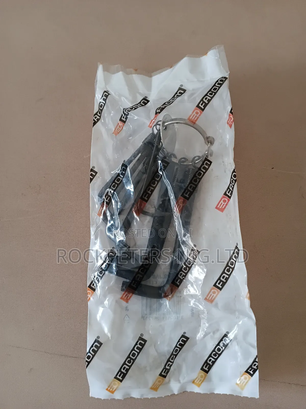 Facom 89.Ja8 8 Piece Torx Key Set On A Ring T8-t40