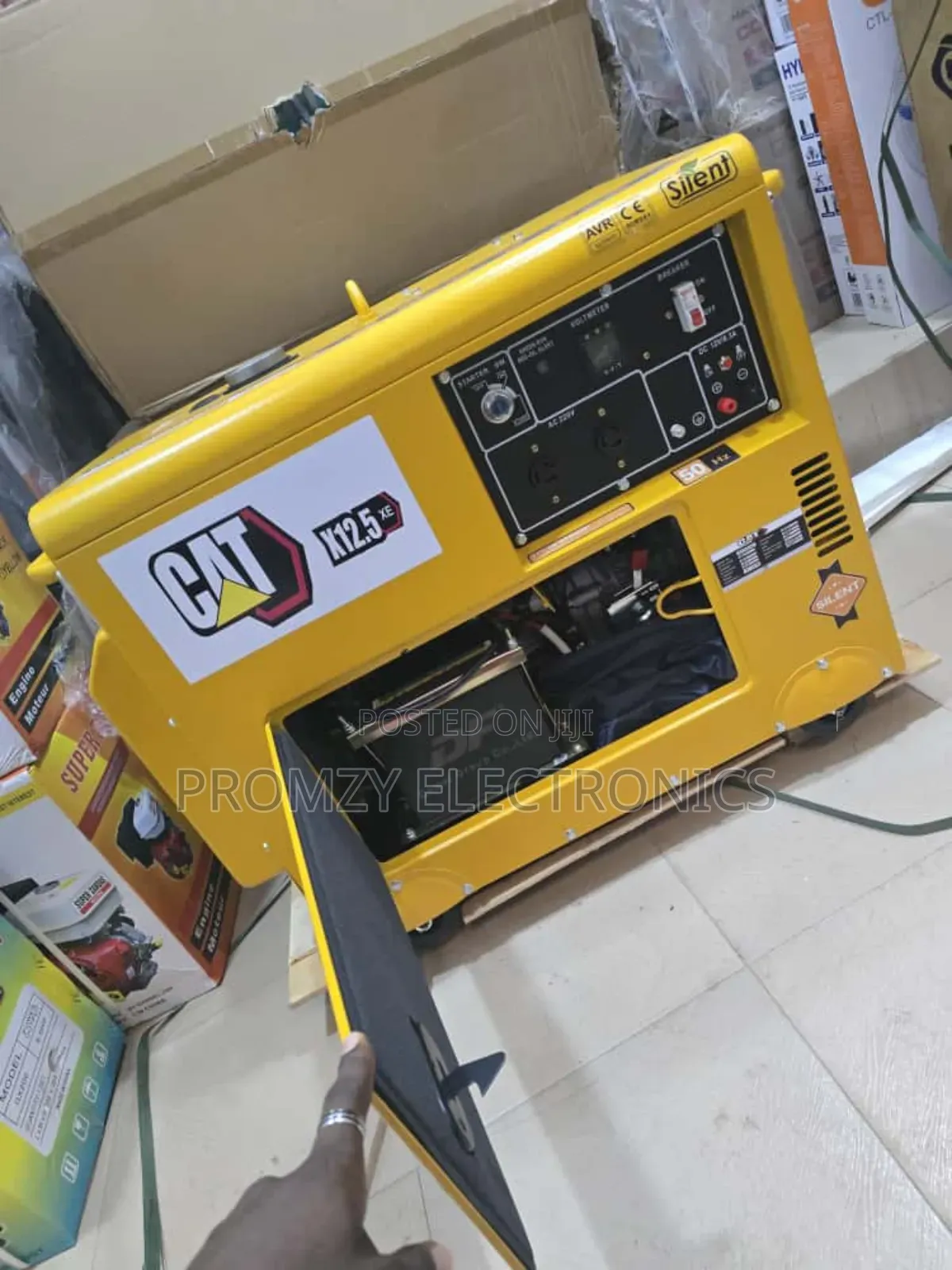 (10.5kva)I Have Cat Diesel Soundproof Generator 100%Copper Coil