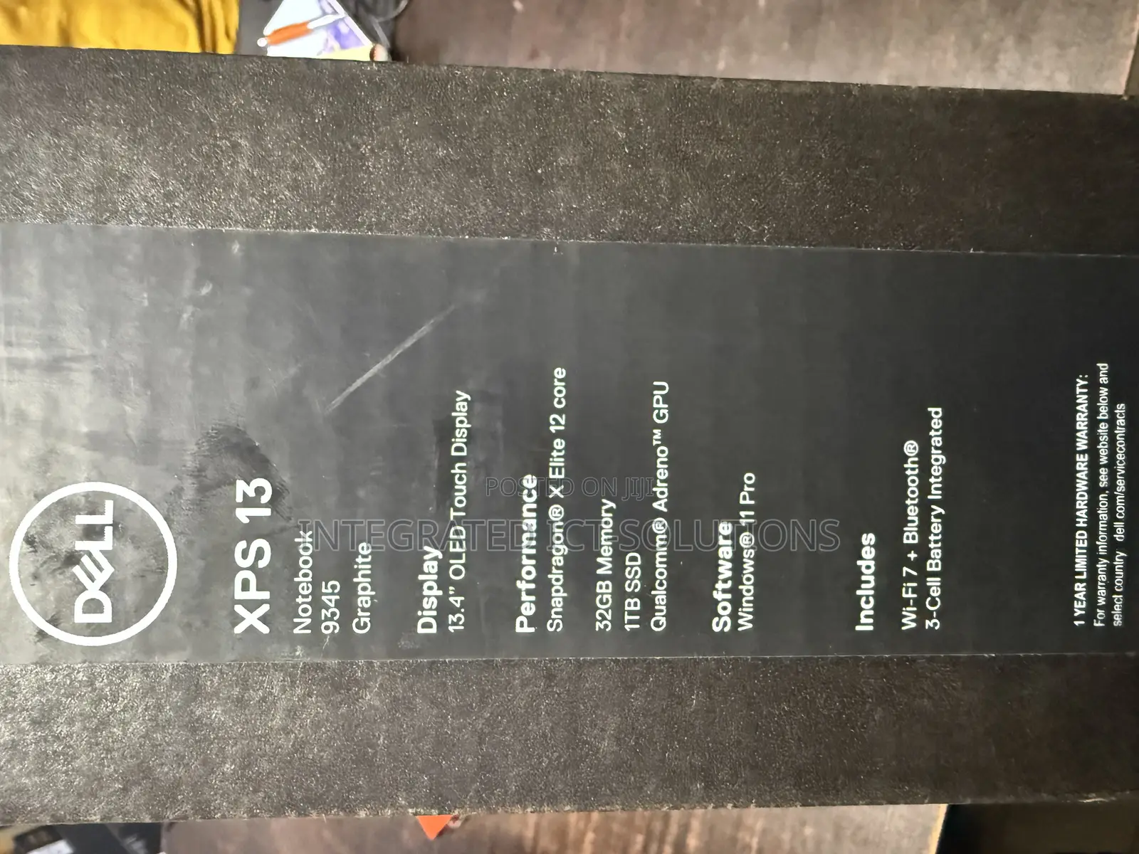 New Laptop Dell XPS 13 32GB Qualcomm Snapdragon X Elite SSD 1T