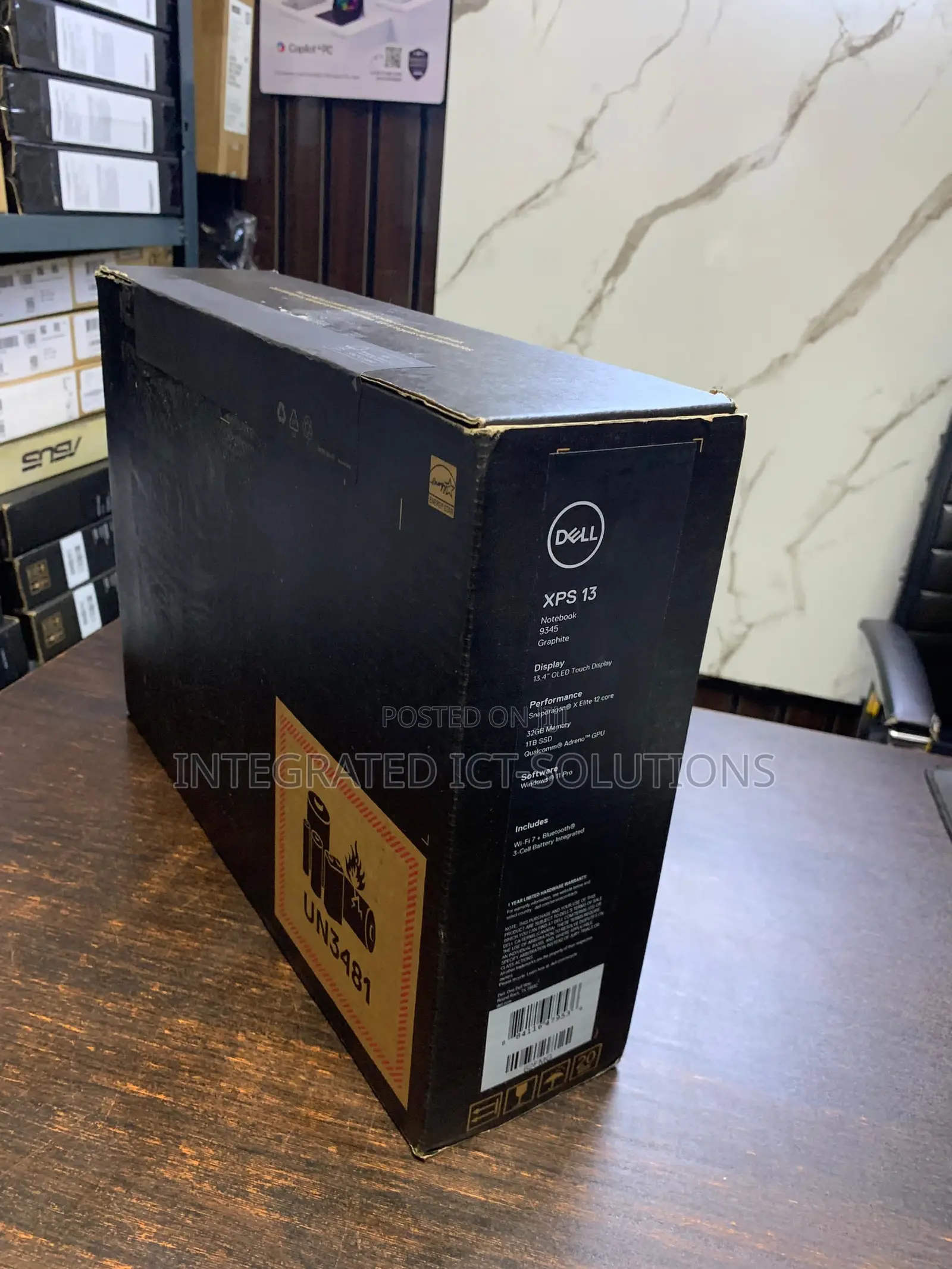 New Laptop Dell XPS 13 32GB Qualcomm Snapdragon X Elite SSD 1T