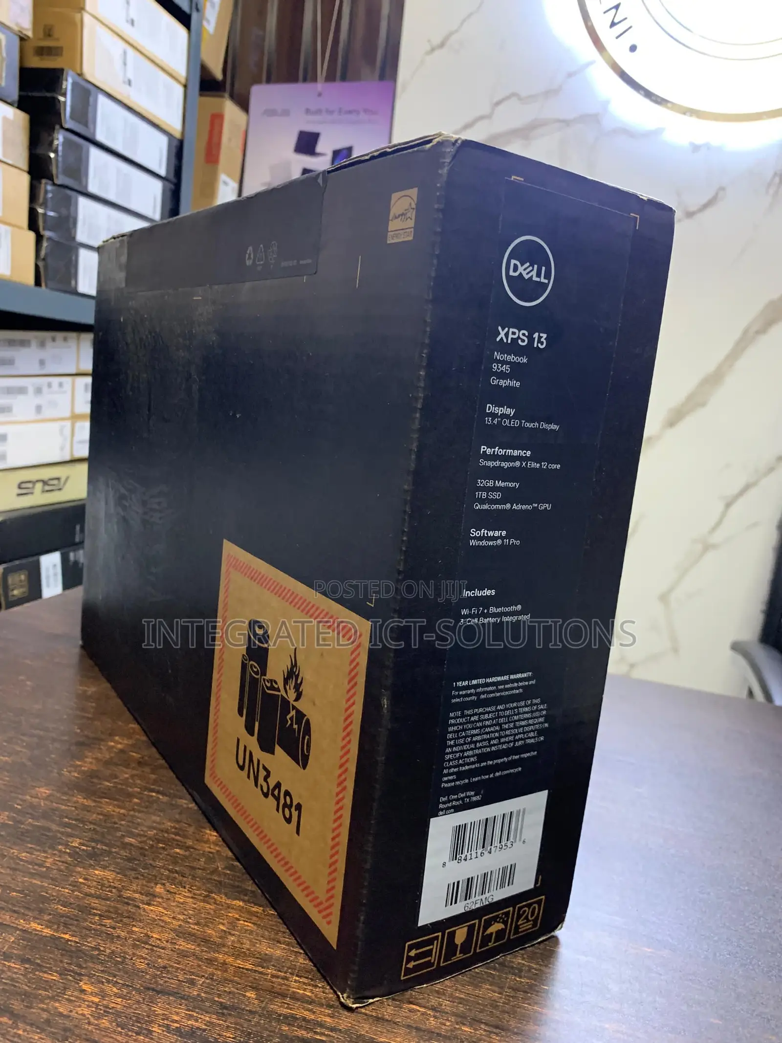 New Laptop Dell XPS 13 32GB Qualcomm Snapdragon X Elite SSD 1T