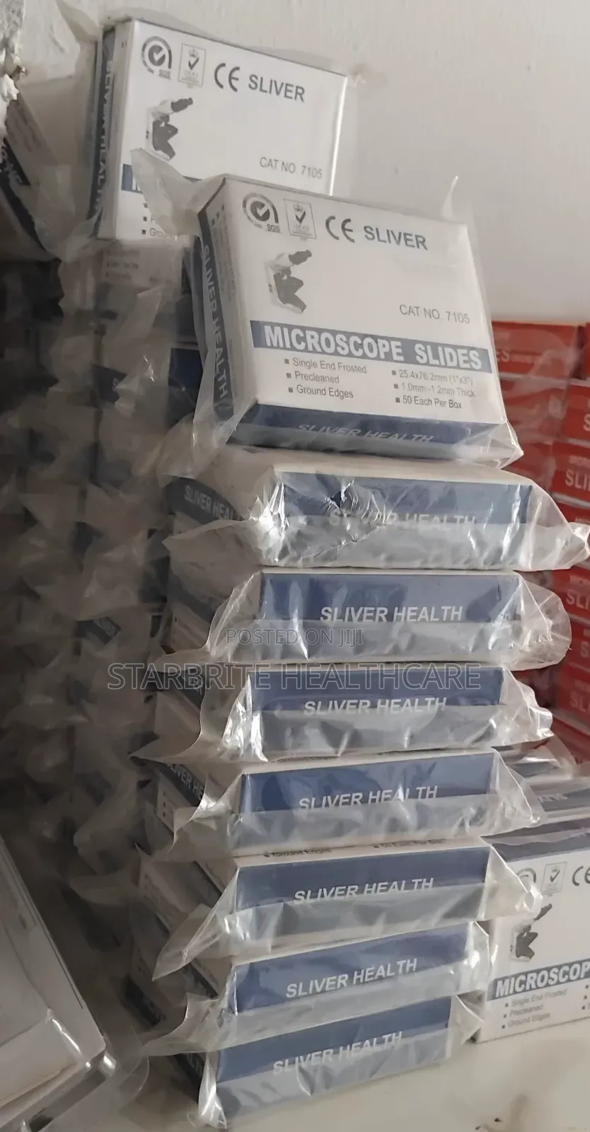 Microscope Slides - Frosted (50 Pieces Per Box)