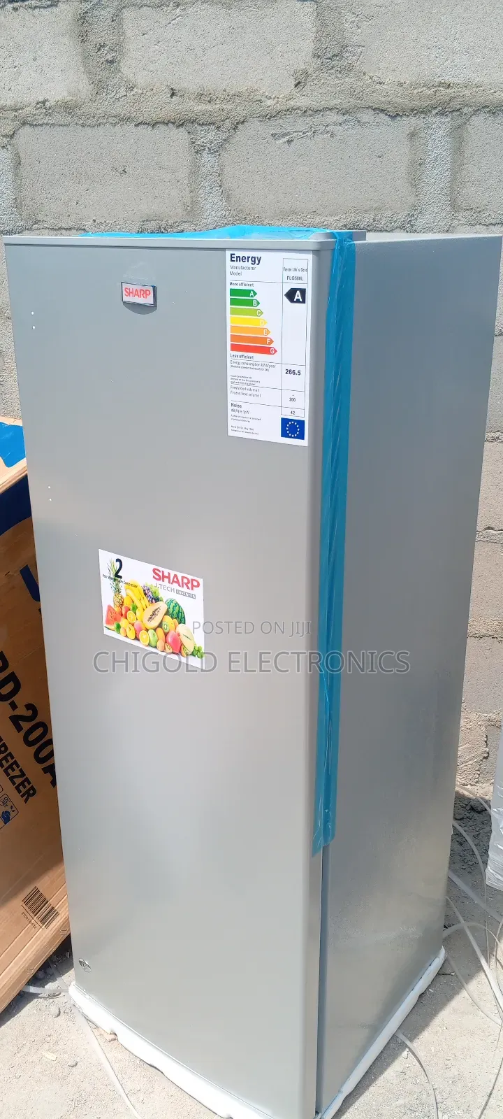 Original Sharp Upright Freezer 8 Step 2 Years Warranty