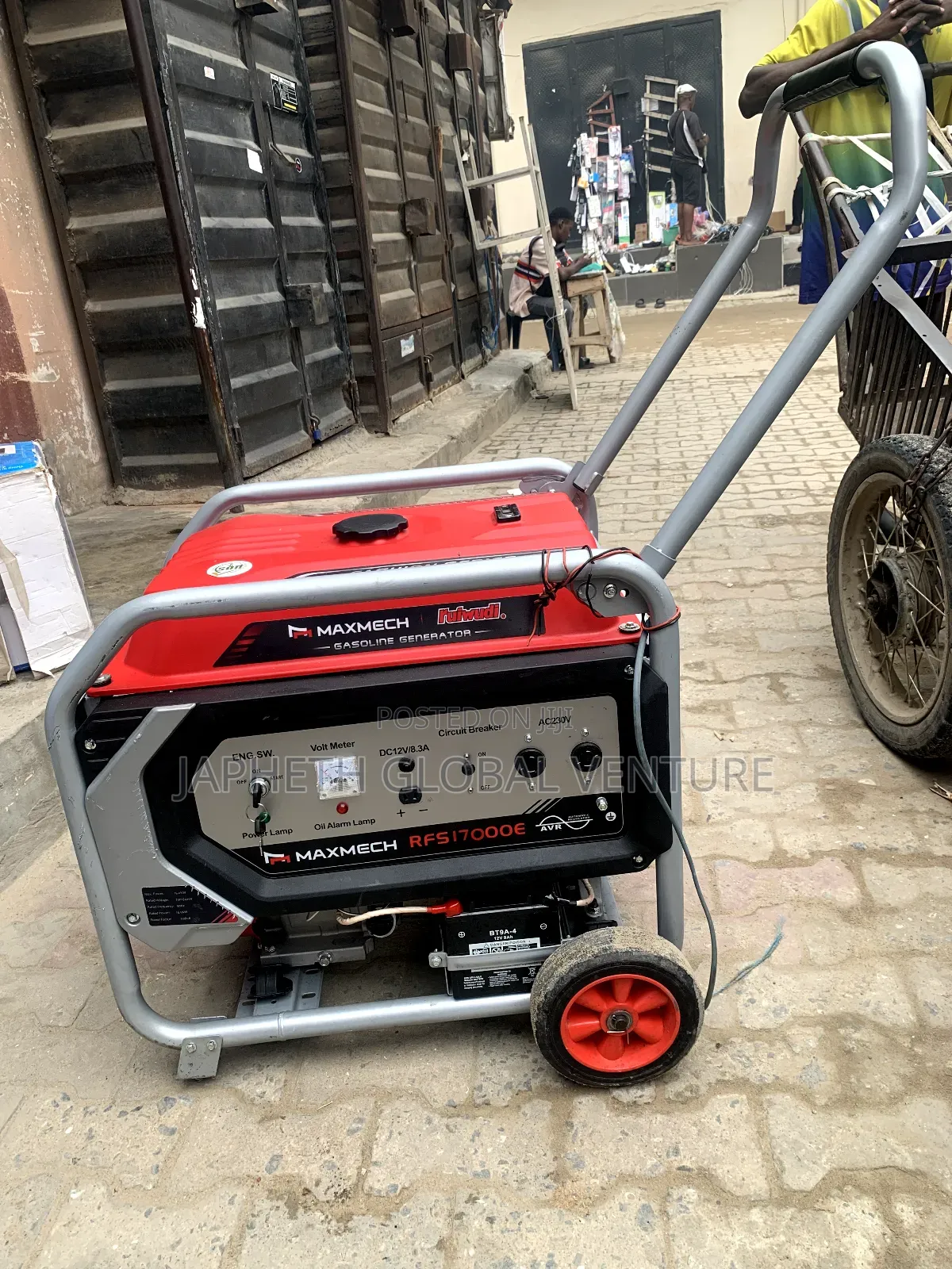 Maxmech RFS-17000e Reliable Power Generator With Avr