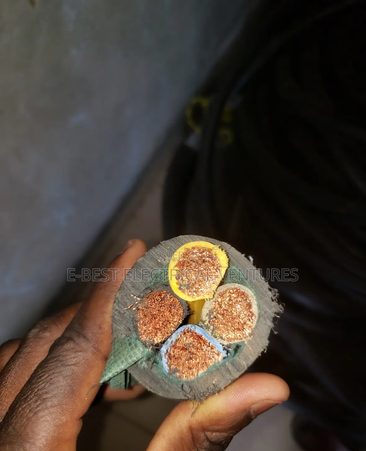 120mm X 4core Flexible Cable