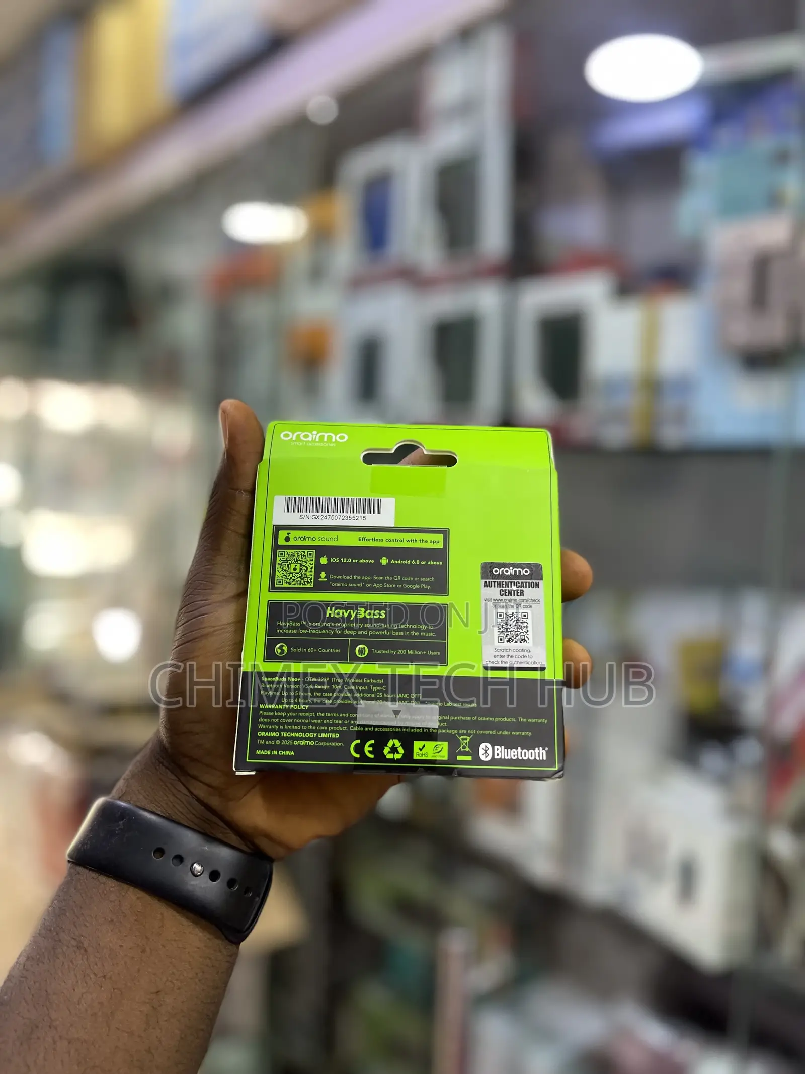Oraimo Space Neo Plus Tune in Noise Out