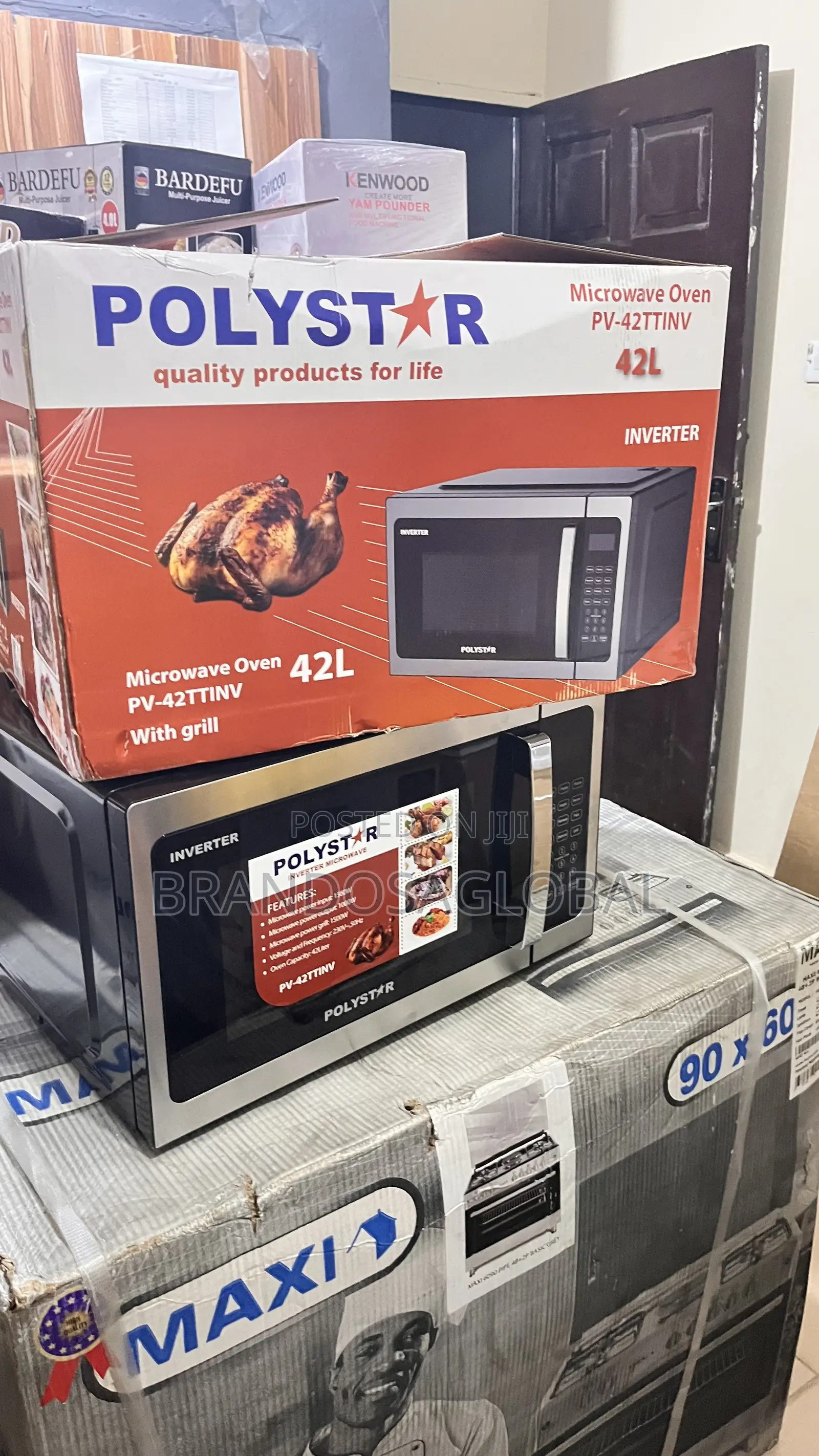 Reliable Polystar 42l Microwave With Grill Pv-42ttinv