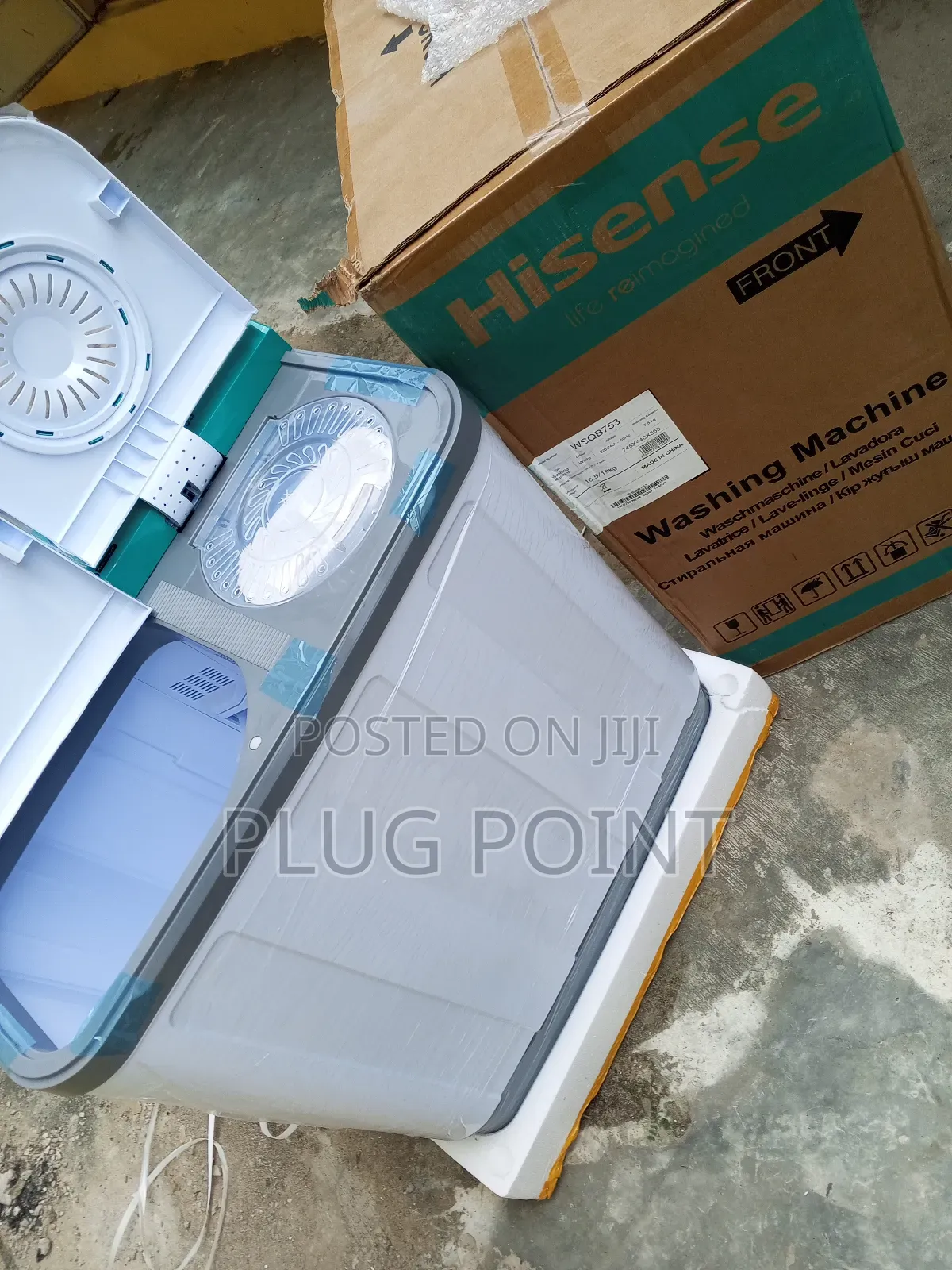 Hisense 7.5kg Eco-Friendly Washing Machine