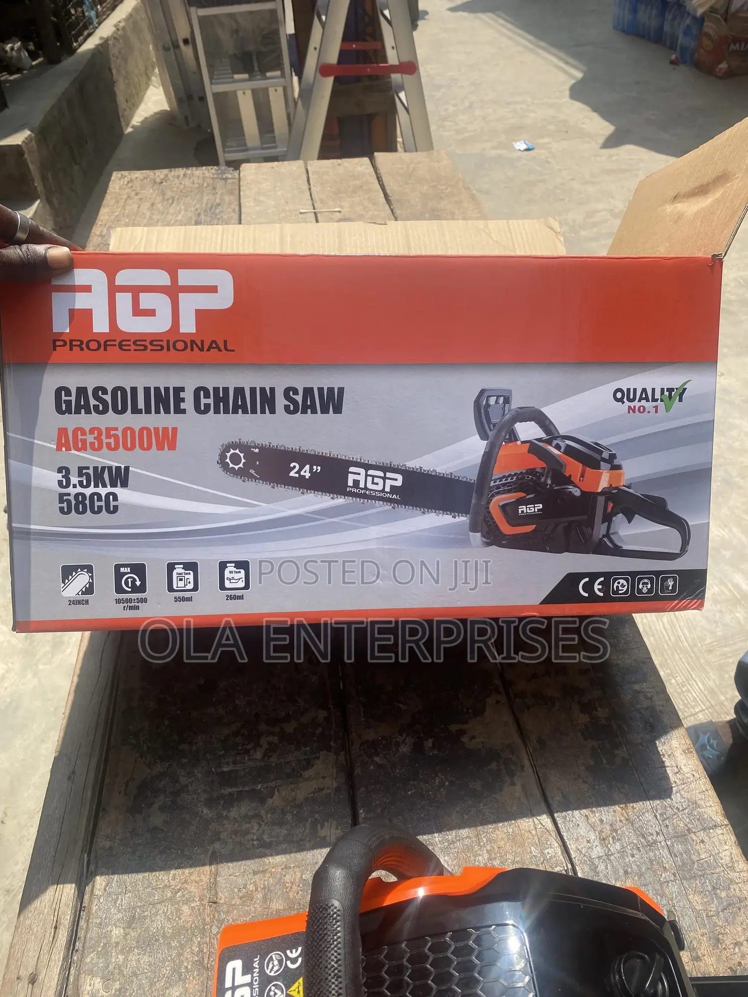 Agp 24” Gasoline Chainsaw
