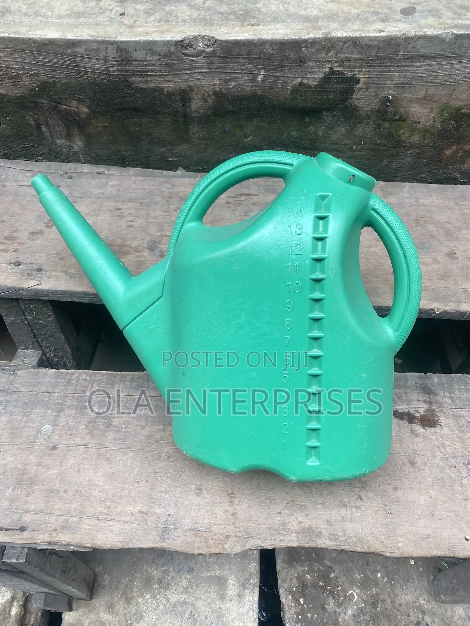 15-Liter Plastic Watering Can