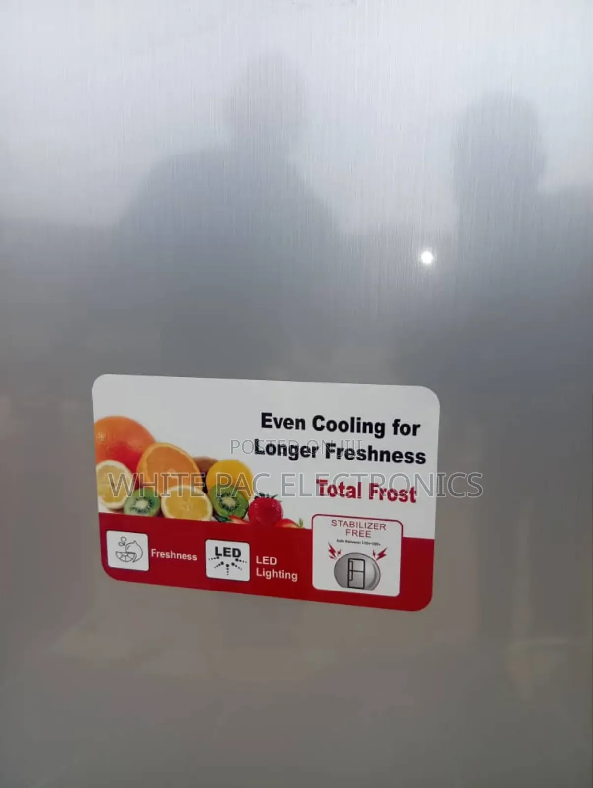 New Lg Upright Freezer 3 Steps ( Fast In Maker Ice Block  ) > 2 Yrs