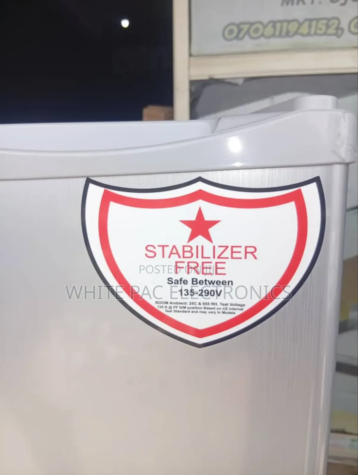 New Lg Upright Freezer 3 Steps ( Fast In Maker Ice Block  ) > 2 Yrs