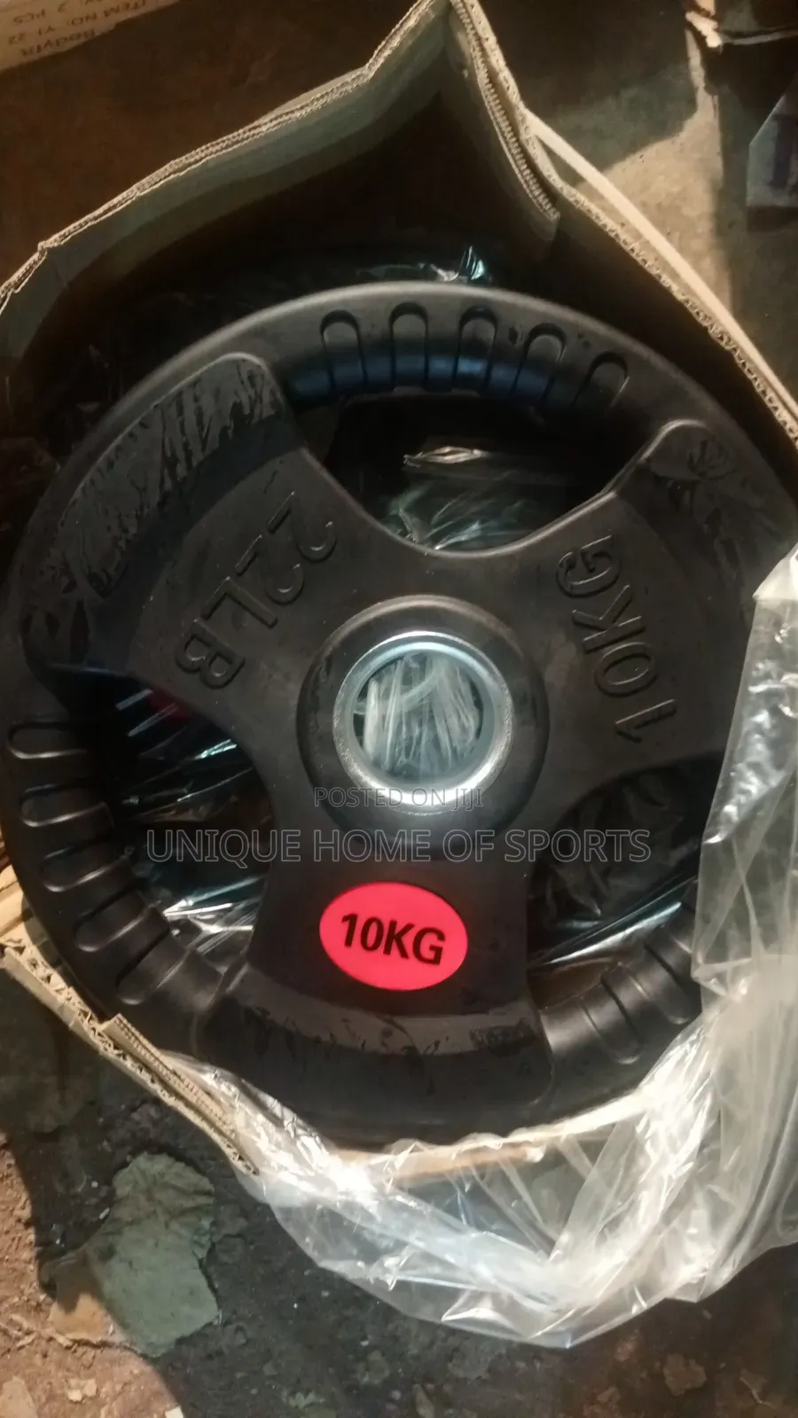 A Pair Of 10kg Olympic Plate