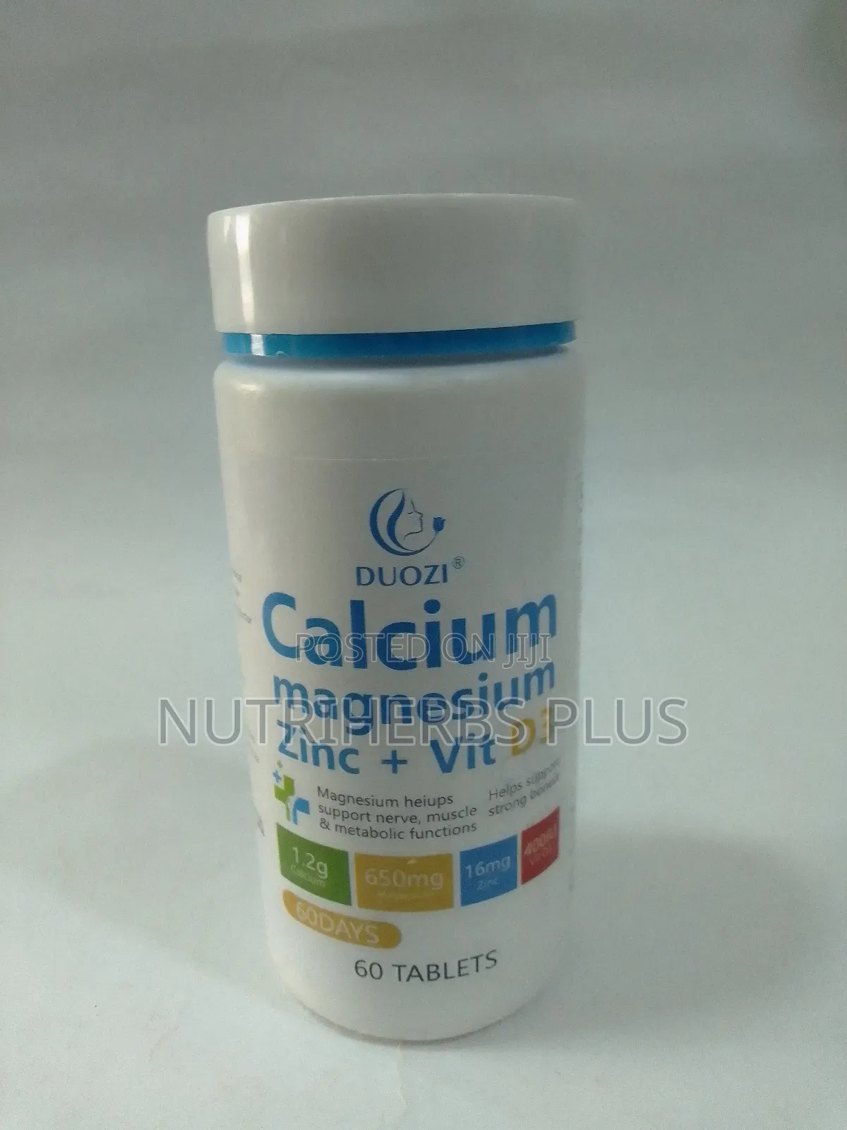 Calcium Magnesium Zinc+ Vitamin D3: For Bones, Muscle Immune Defence