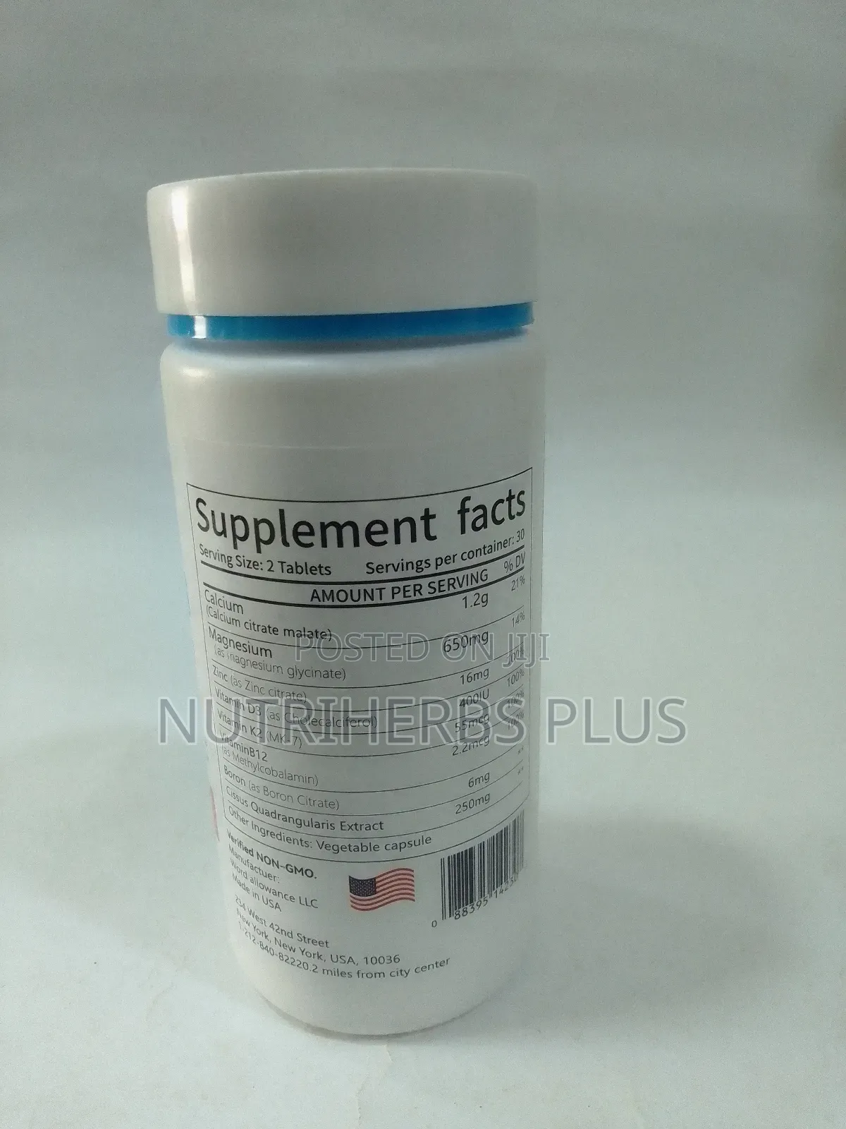 Calcium Magnesium Zinc+ Vitamin D3: For Bones, Muscle Immune Defence