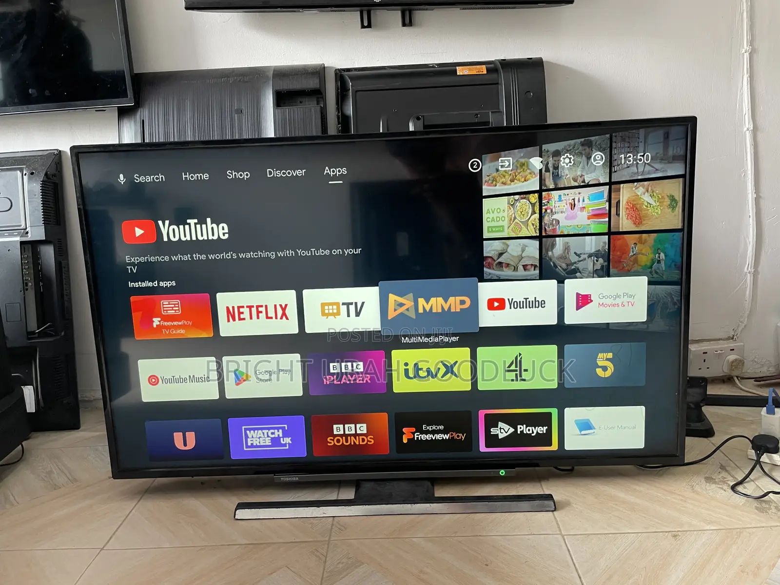 Toshiba 50 Inches Android Tv With Google Play Store Smart Tv Netflix