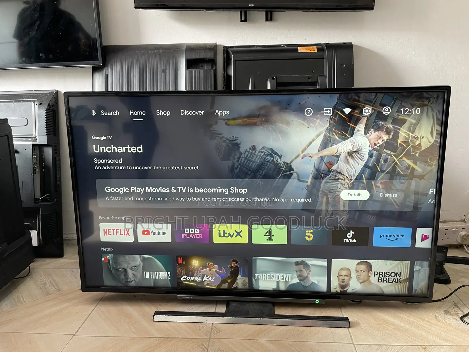 Toshiba 50 Inches Android Tv With Google Play Store Smart Tv Netflix