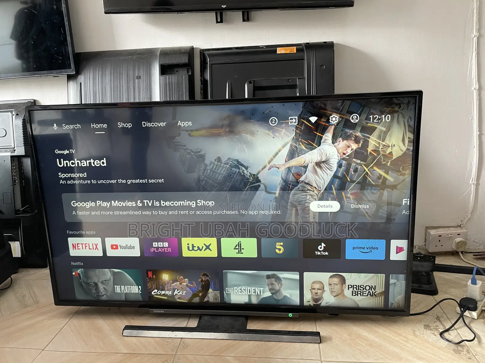 Toshiba 50 Inches Android Tv With Google Play Store Smart Tv Netflix