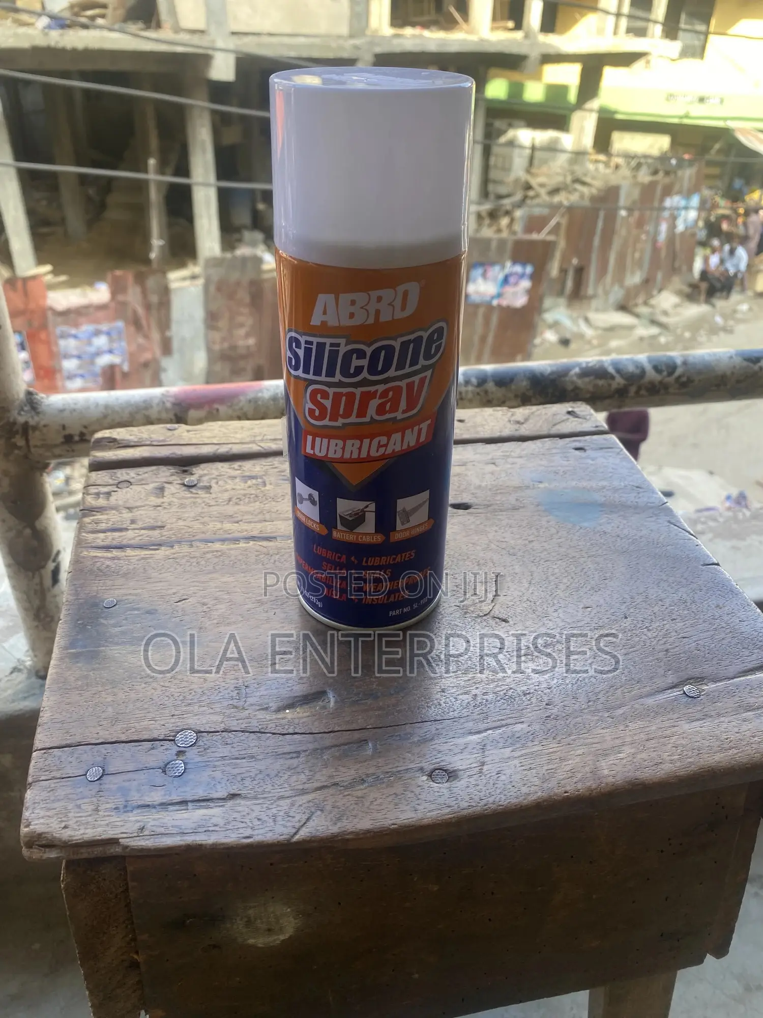 Abro Silicone Spray Lubricant