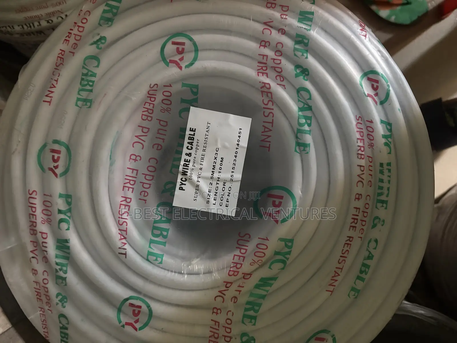 2.5mm X 3core Flexible Cable