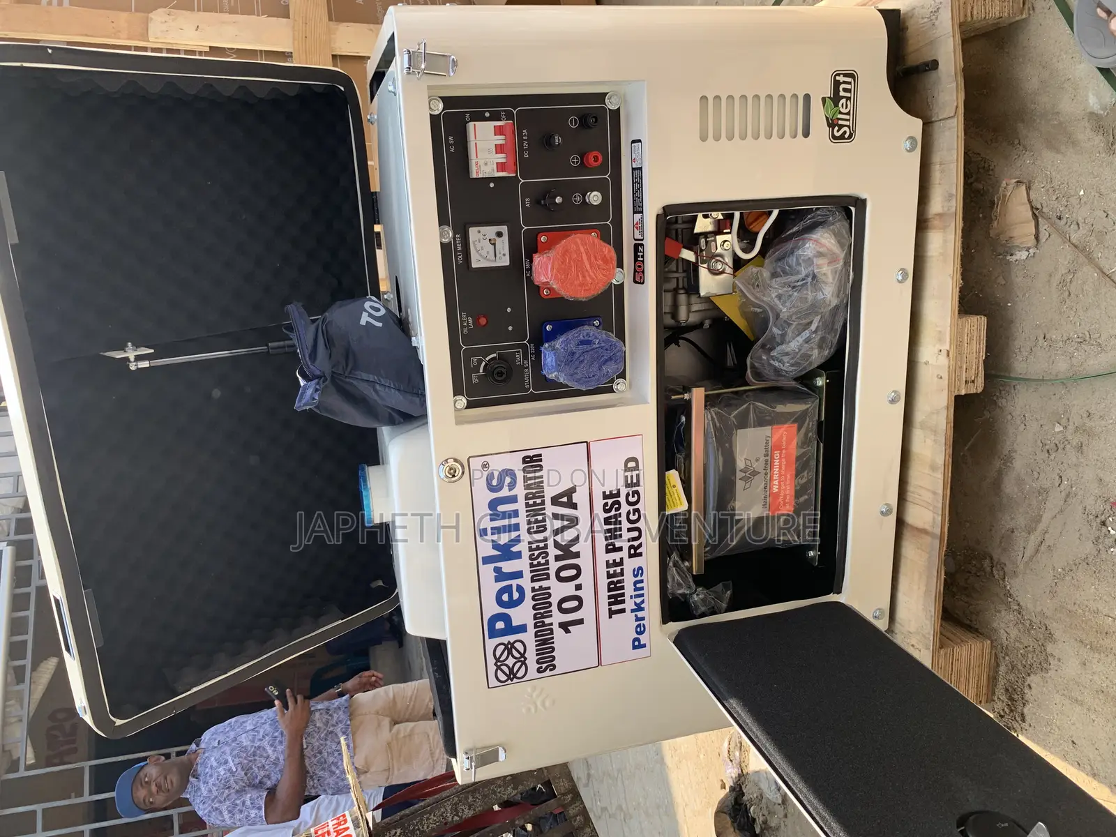 Perkins Diesel Soundproof Generator 10kva