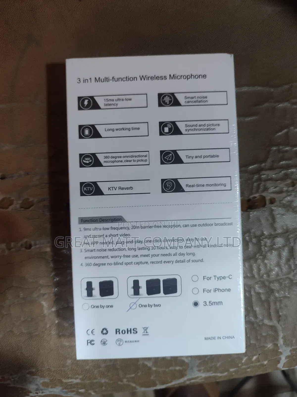 Sx31 Wireless Microphone