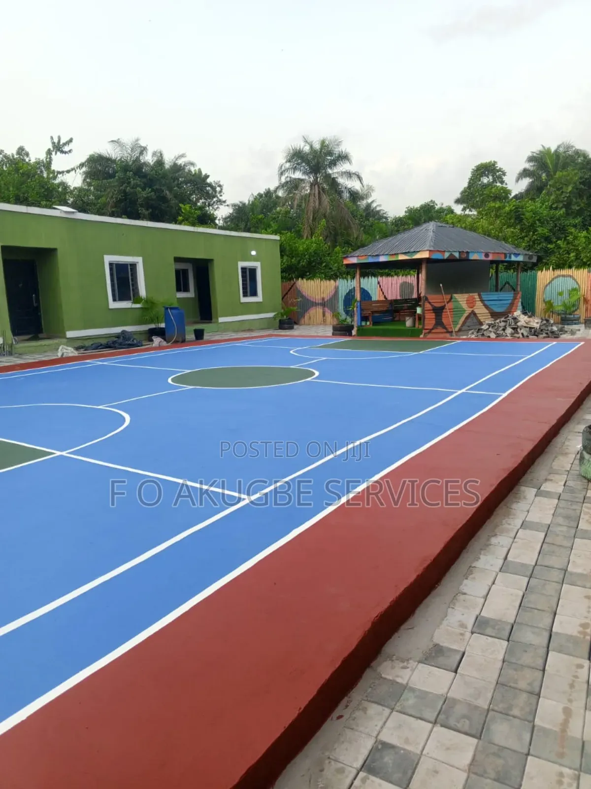 Basketball, Long Tennis Court Construction and Mentainace