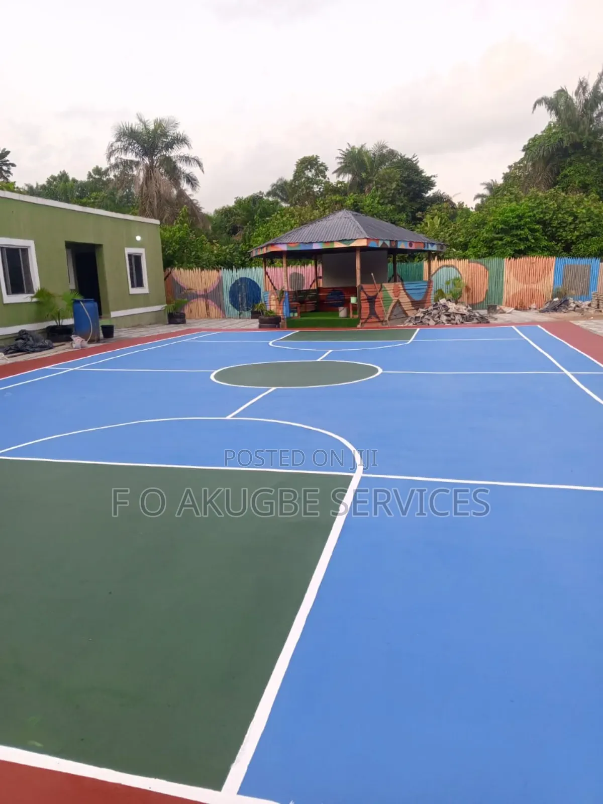 Basketball, Long Tennis Court Construction and Mentainace