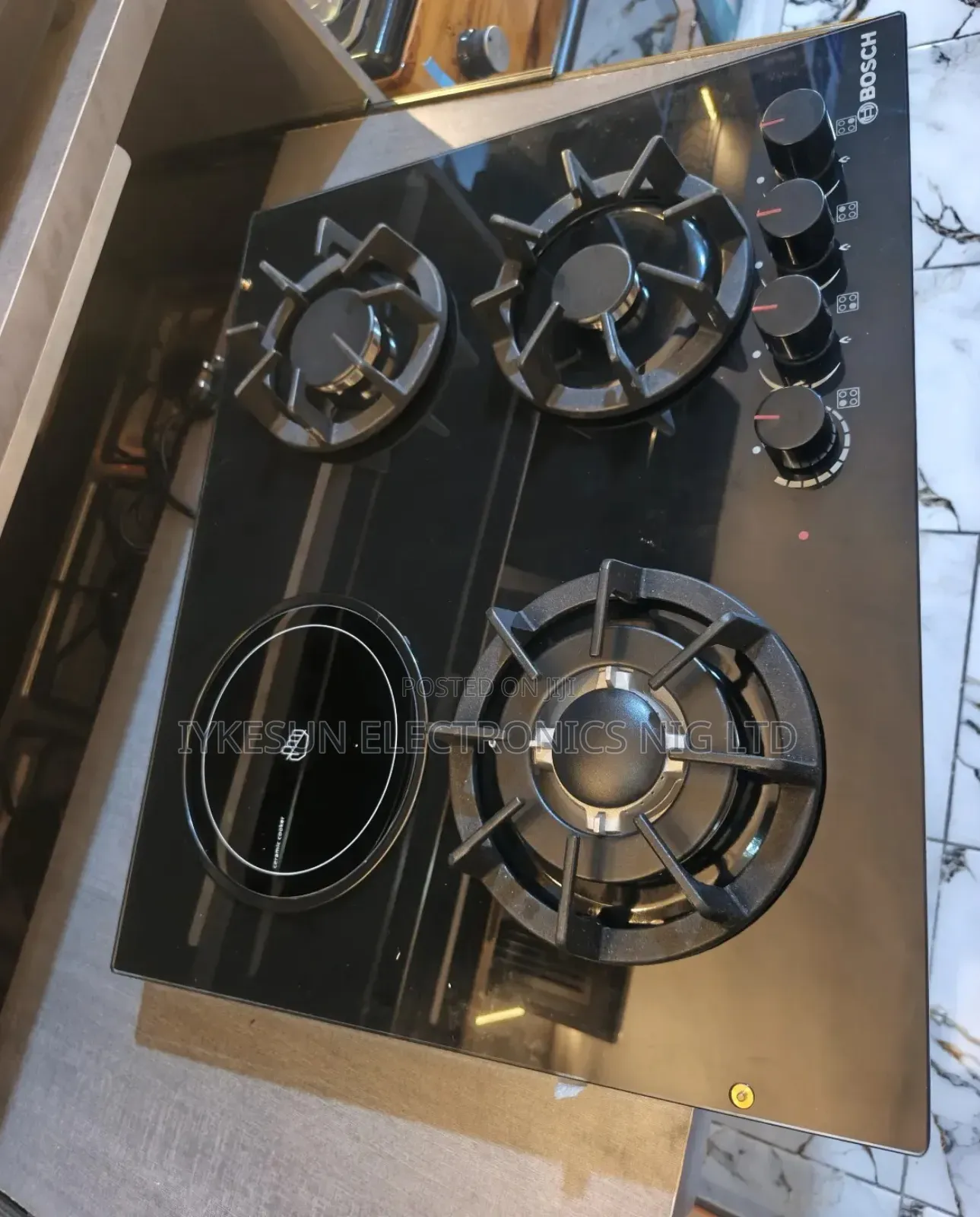 Original Bosch Built-in 1 Big Burner 2 Medium Burners 1 Electric Etc