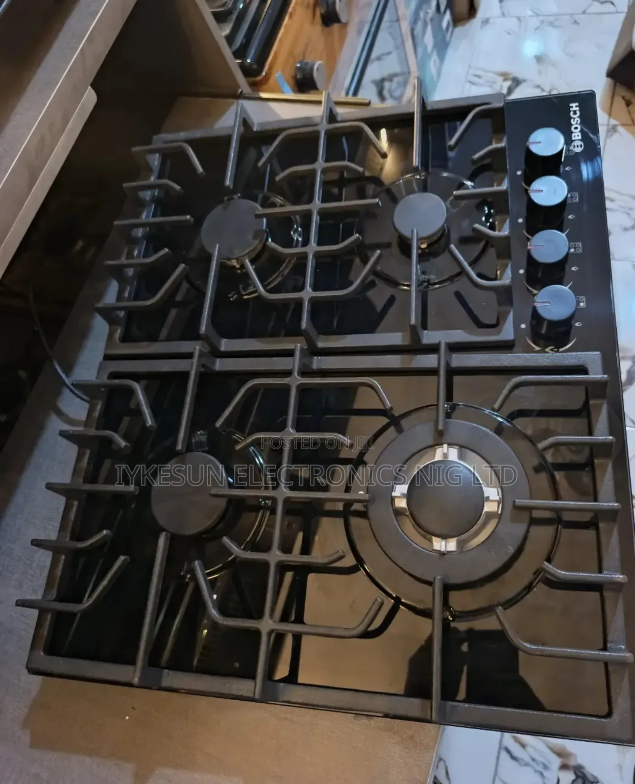 Original Bosch Inbuilt Luxury 4 Burners Automatic Gas Cooker Hob 60cm