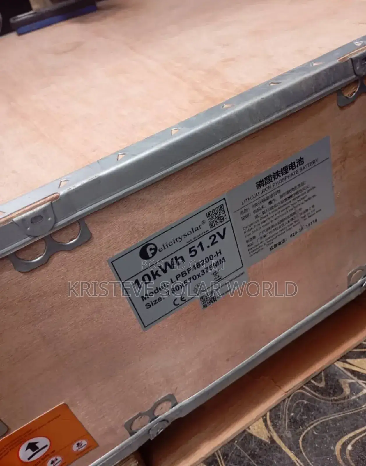 10kwh Felicity Lithium Battery – Original Solar Inverter Backup