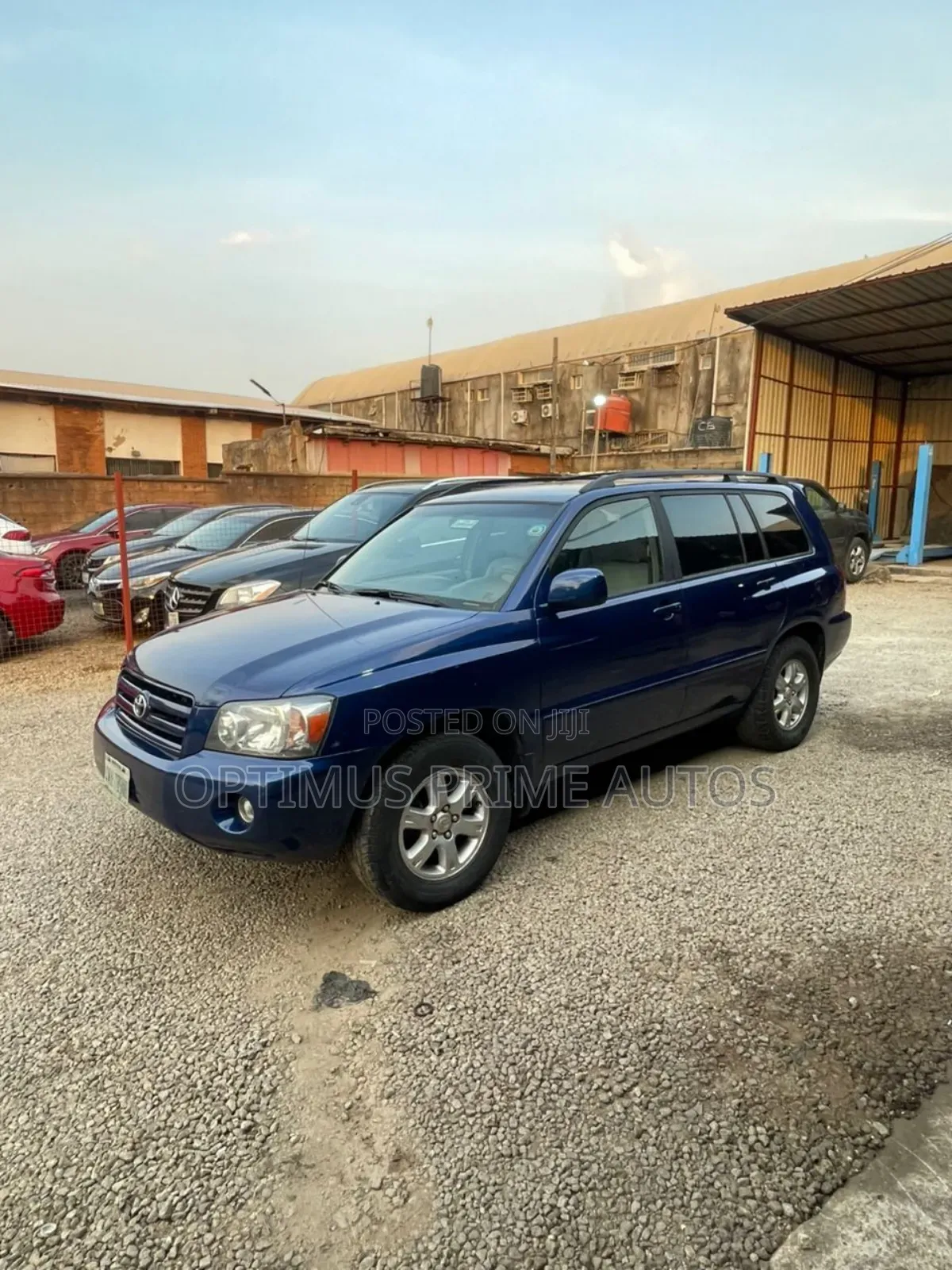Toyota Highlander V6 2005 Blue