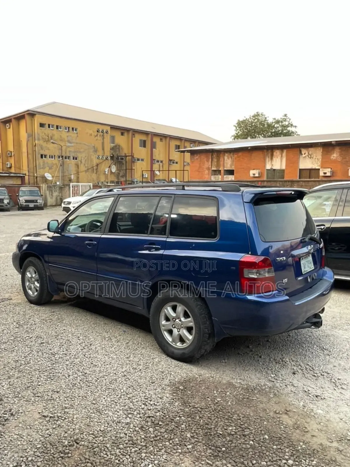 Toyota Highlander V6 2005 Blue