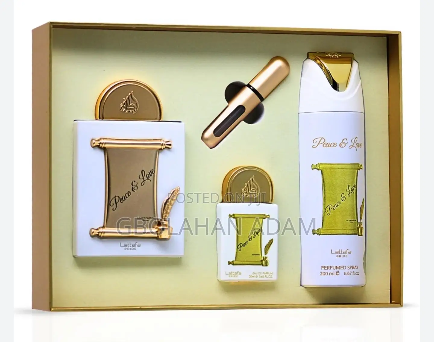 Lattafa Pride Peace Love Gift Set