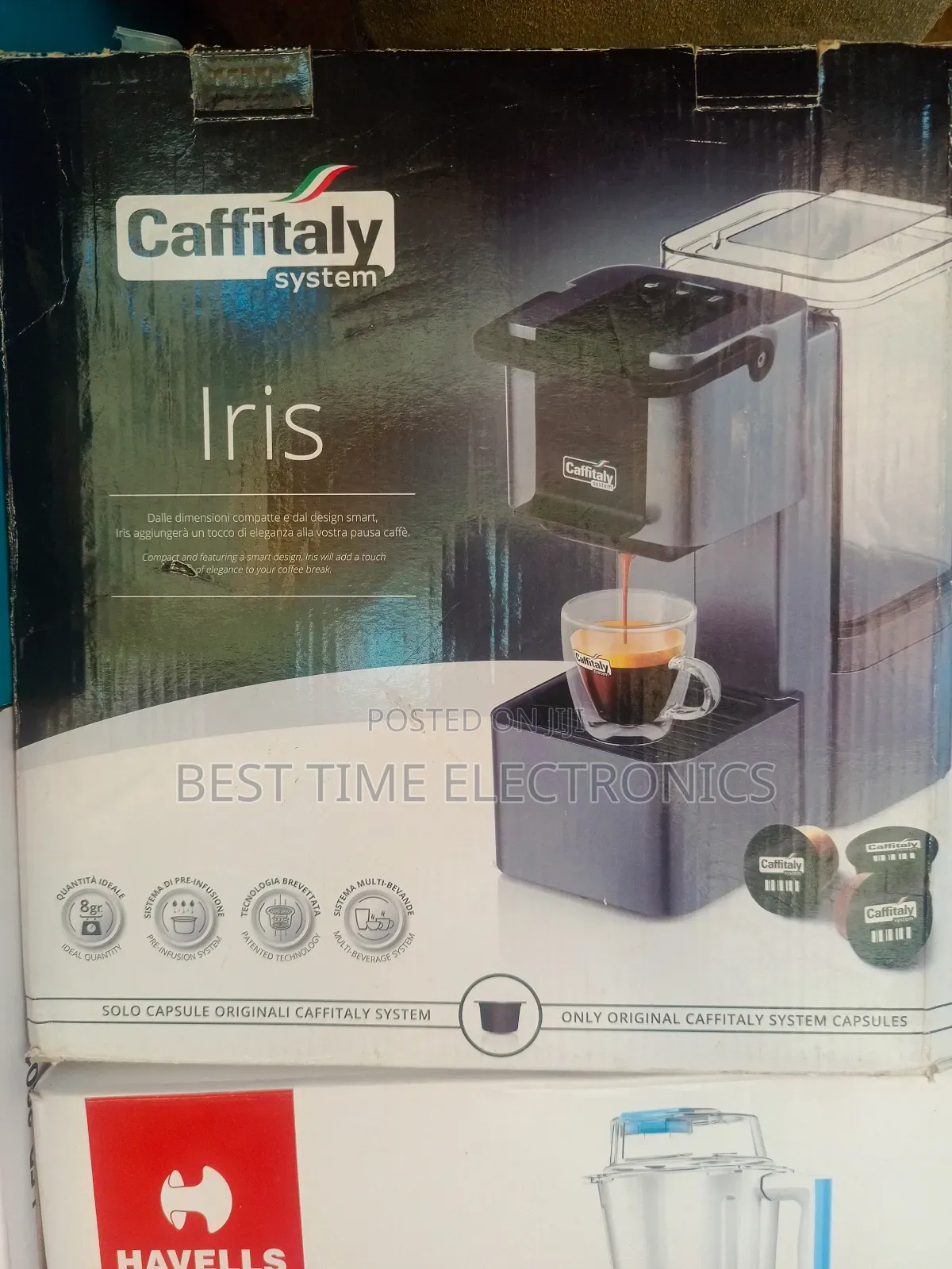 Coffee Machine Caffitaly System Iris