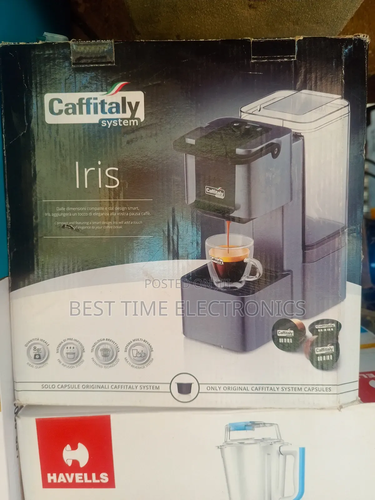 Coffee Machine Caffitaly System Iris