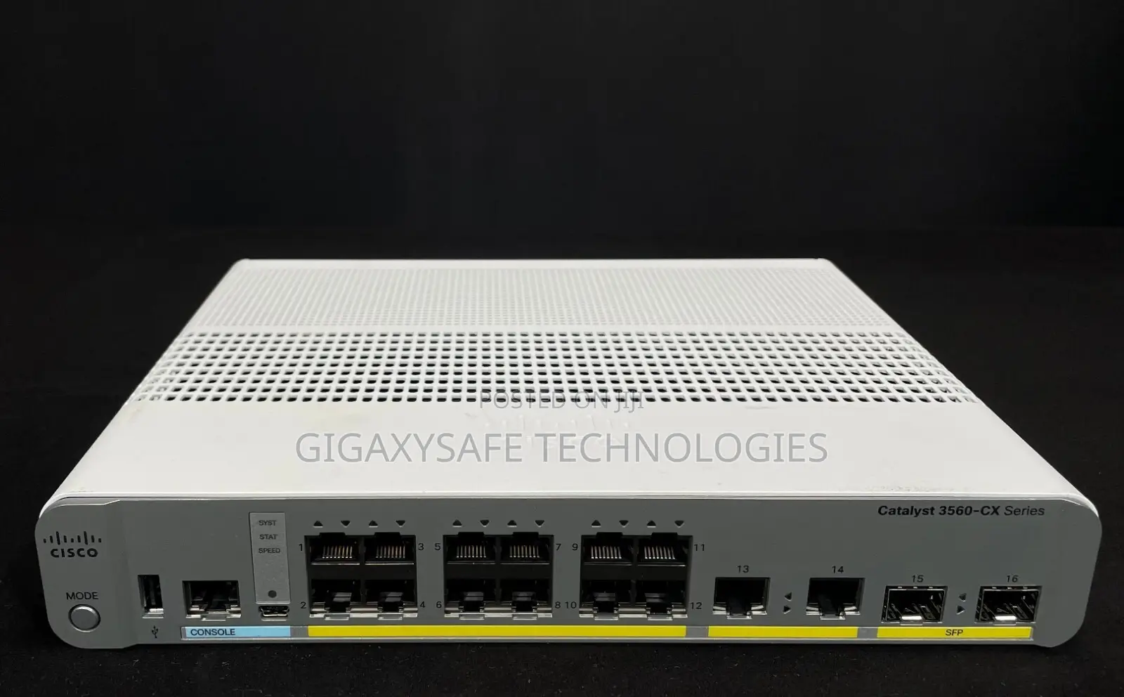 Ws-C3560cx-12tc-S, Cisco Catalyst 3560-Cx, 12xge/4xuplink/Data Ip Base