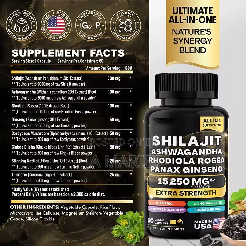8-In1 Shilajit Capsules